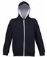 New French Navy/Heather Grey